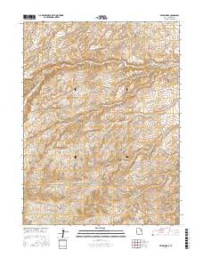 Wilkin Ridge 2017 topographic map thumbnail