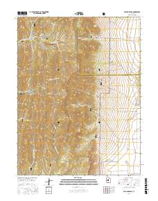 Williams Peak 2017 topographic map thumbnail