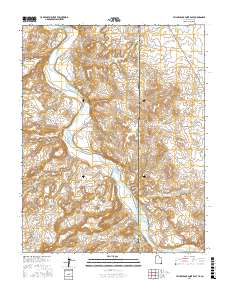 Yellow Rock Point East 2017 topographic map thumbnail