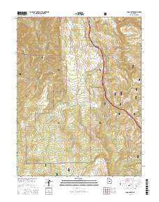 Yogo Creek 2017 topographic map thumbnail