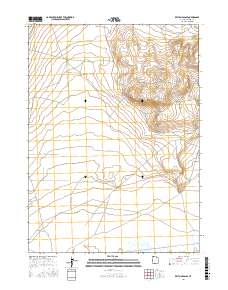 Kelton Pass SE 2017 topographic map thumbnail