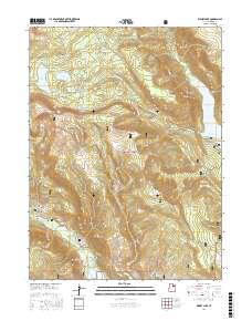 Kidney Lake 2017 topographic map thumbnail