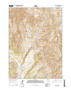 Kimbell Creek 2017 topographic map thumbnail