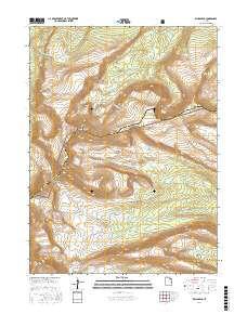 Kings Peak 2017 topographic map thumbnail