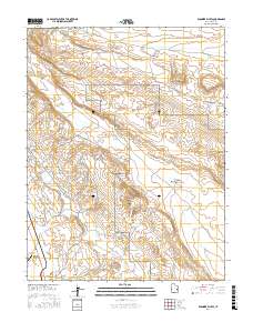 Klondike Bluffs 2017 topographic map thumbnail
