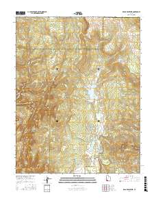 Kolob Reservoir 2017 topographic map thumbnail