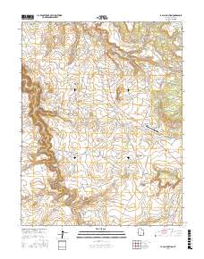 La Sal Junction 2017 topographic map thumbnail
