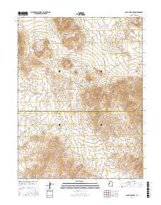 Lady Laird Peak 2017 topographic map thumbnail