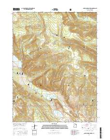 Lake Fork Mountain 2017 topographic map thumbnail