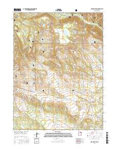 Lake Mountain 2017 topographic map thumbnail