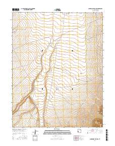 Lamerdorf Peak NW 2017 topographic map thumbnail