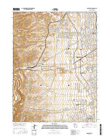 Copperton 2017 topographic map thumbnail
