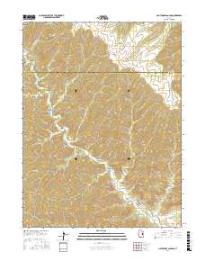 Lighthouse Canyon 2017 topographic map thumbnail