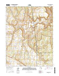 Lisbon Gap 2017 topographic map thumbnail