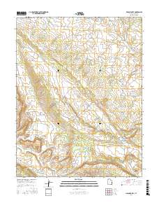 Lisbon Valley 2017 topographic map thumbnail
