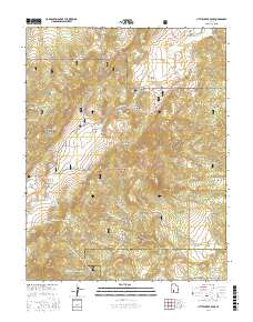 Little Creek Peak 2017 topographic map thumbnail