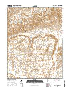 Little Wild Horse Mesa 2017 topographic map thumbnail