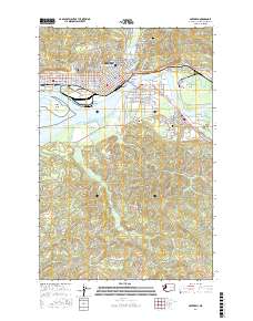 Aberdeen 2017 topographic map thumbnail