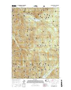 Aladdin Mountain 2017 topographic map thumbnail