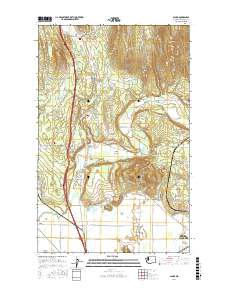 Alger 2017 topographic map thumbnail