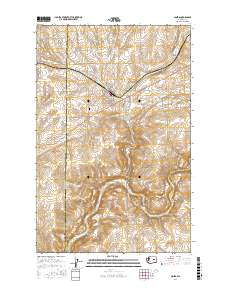 Almira 2017 topographic map thumbnail
