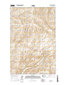 Almira SE 2017 topographic map thumbnail