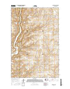 Almira SW 2017 topographic map thumbnail