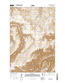 Alpowa Ridge 2017 topographic map thumbnail