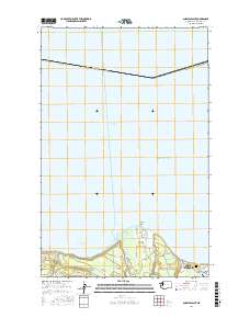 Angeles Point 2017 topographic map thumbnail