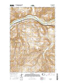 Ayer 2017 topographic map thumbnail