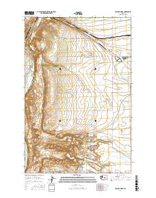 Babcock Ridge 2017 topographic map thumbnail