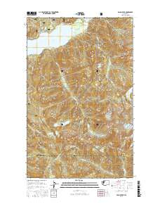 Bacon Peak 2017 topographic map thumbnail