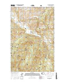 Bailey Creek 2017 topographic map thumbnail