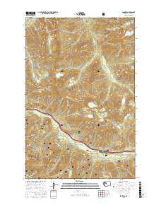 Bandera 2017 topographic map thumbnail