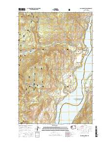 Bangs Mountain 2017 topographic map thumbnail