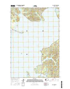 Bay Center 2017 topographic map thumbnail
