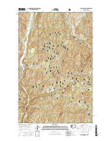 Bear Mountain 2017 topographic map thumbnail
