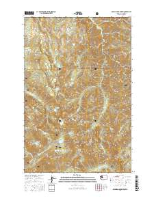 Bearhead Mountain 2017 topographic map thumbnail