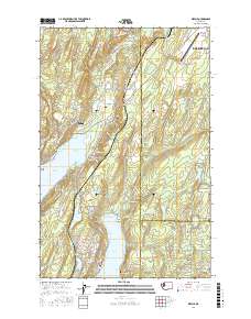 Belfair 2017 topographic map thumbnail