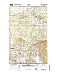 Bellingham North 2017 topographic map thumbnail