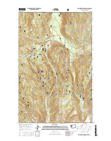 Belshazzar Mountain 2017 topographic map thumbnail
