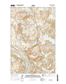 Belvedere 2017 topographic map thumbnail