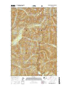 Benchmark Mountain 2017 topographic map thumbnail