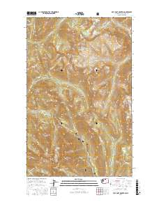 Billy Goat Mountain 2017 topographic map thumbnail