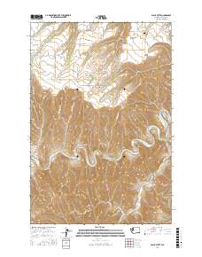 Black Butte 2017 topographic map thumbnail
