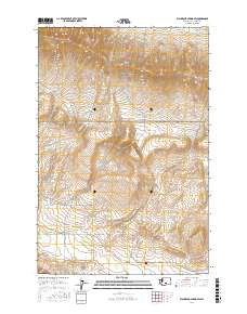 Black Rock Spring SW 2017 topographic map thumbnail