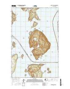 Blakely Island 2017 topographic map thumbnail