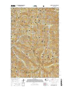 Blowout Mountain 2017 topographic map thumbnail