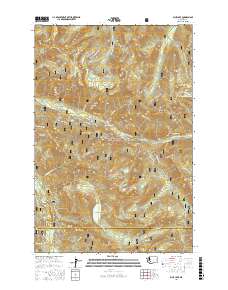 Blue Lake 2017 topographic map thumbnail