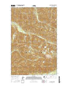 Bogachiel Peak 2017 topographic map thumbnail